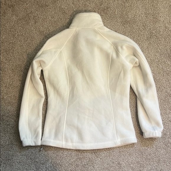 Columbia Women's Cream fleece Jacket - Picture 3 of 5